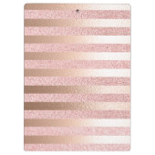 Rosen-GoldImitat Glitter& Klemmbrett (Rückseite)