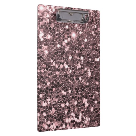 Rosen-GoldImitat-Glitzer-Glitzern Klemmbrett (Rechts)