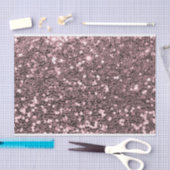 Rosen-GoldImitat-Glitzer-Glitzern Seidenpapier (Handwerk)