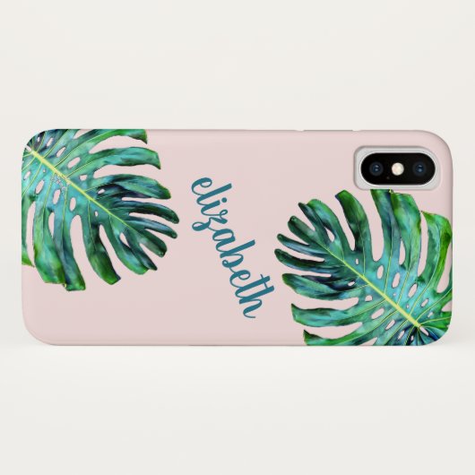 Rosen-Goldkundenspezifische moderne Case-Mate iPhone Hülle (Rückseite (Horizontal))