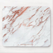 Rosen-Goldmarmor Mousepad (Vorne)