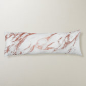 Rosen-Goldmarmor Seitenschläferkissen (Rückseite)