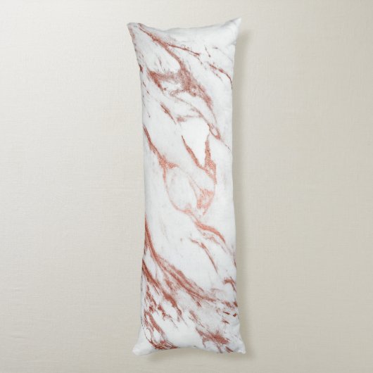 Rosen-Goldmarmor Seitenschläferkissen (Rückseite (Vertikal))