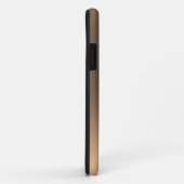 Rosen-Goldmonogramm E Case-Mate iPhone Hülle (Hinten/Rechts)