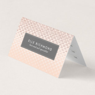 Rosen-Goldnagel-und Visitenkarten