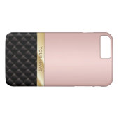Rosen-GoldName-Luxus Case-Mate iPhone Hülle (Rückseite (Horizontal))