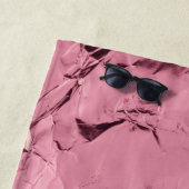 Rosen-Goldschwarzweiss-Marmormuster Strandtuch (Beispiel)