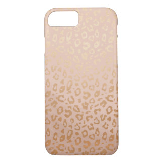 Rosen-Goldtierdruck-Muster iPhone 7 Fall Case-Mate iPhone Hülle