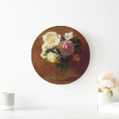 Rosen Große Wanduhr (Zuhause)
