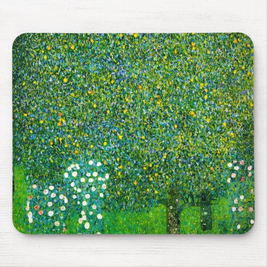 Rosen Gustav Klimt unter dem Birnen-Baum Mousepad (Vorne)