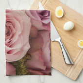 Rosen Handtuch (Viertel Falte)