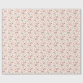 Rosen, Herzen und Liebesbriefe - Geschenkpapierrol Geschenkpapier (Flach)