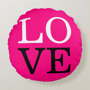 Rosen Hintergrund Liebe Hochzeit Rundes Kissen