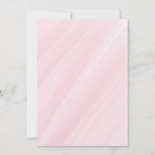 Rosen-Hochzeitseinladung Save The Date (Rückseite)