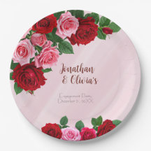 Rosen-Hochzeitsparty