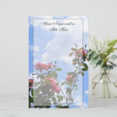 Rosen im Himmel-Briefpapier Briefpapier (Stehend Vorderseite)