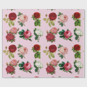 Rosen im Überfluss Geschenkpapier (Flach)