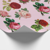 Rosen im Überfluss Geschenkpapier (Ecke)
