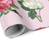 Rosen im Überfluss Geschenkpapier (Rolleneckpunkt)