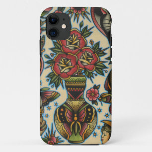 Rosen im Vase iPhone 11 Hülle