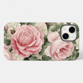 Rosen in Aquarellfarbe Case-Mate iPhone Hülle (Rückseite (Horizontal))