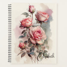 Rosen in Aquarellfarbe