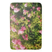 Rosen in Blüte Badematte (Vorderseite Vertikal)