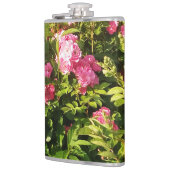 Rosen in Blüte Flachmann (Links)