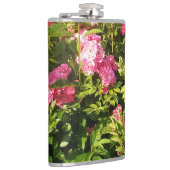 Rosen in Blüte Flachmann (Rechts)