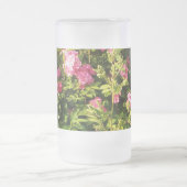 Rosen in Blüte Mattglas Bierglas (Mittel)