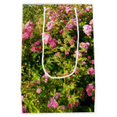 Rosen in Blüte Mittlere Geschenktüte (Rückseite)