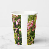 Rosen in Blüte Pappbecher (Links)