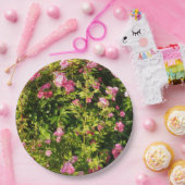 Rosen in Blüte Pappteller (Party)