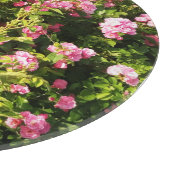 Rosen in Blüte Schneidebrett (Ecke)