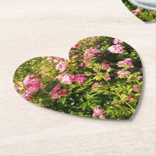 Rosen in Blüte Untersetzer (angewinkelt)