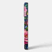 Rosen in einem Moody Blue Garden Case-Mate iPhone Hülle (Rückseite / Links)