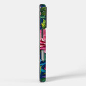 Rosen in einem Moody Blue Garden Case-Mate iPhone Hülle (Rückseite / Rechts)