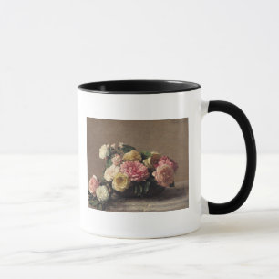 Rosen in einem Teller, 1882 Tasse