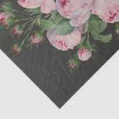 Rosen in einer Vase von Pierre Joseph Seidenpapier (Ausschnitt)