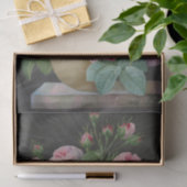 Rosen in einer Vase von Pierre Joseph Seidenpapier (Geschenk)