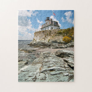 Rosen-Insel-Leuchtturm, Rhode Island Puzzle
