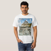 Rosen-Insel-Leuchtturm, Rhode Island T-Shirt (Vorne ganz)