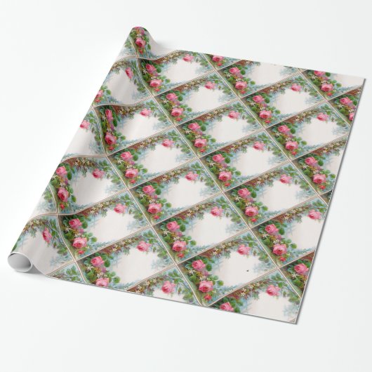 ROSEN & JASMINEN GESCHENKPAPIER (Ungerollt)