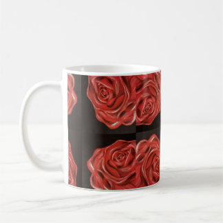 Rosen-Kaffee-Tasse Kaffeetasse