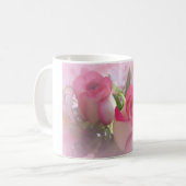Rosen Kaffeetasse (Vorderseite Links)
