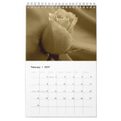 Rosen-Kalender 2015 - hinter in der Zeit Kalender (Feb 2027)