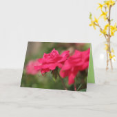 Rosen Karte (Gelbe Blume)
