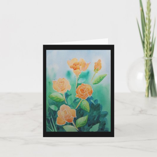 Rosen Karte (Vorderseite)