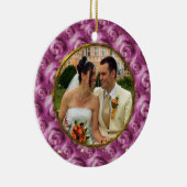 Rosen Keramikornament (Rechts)