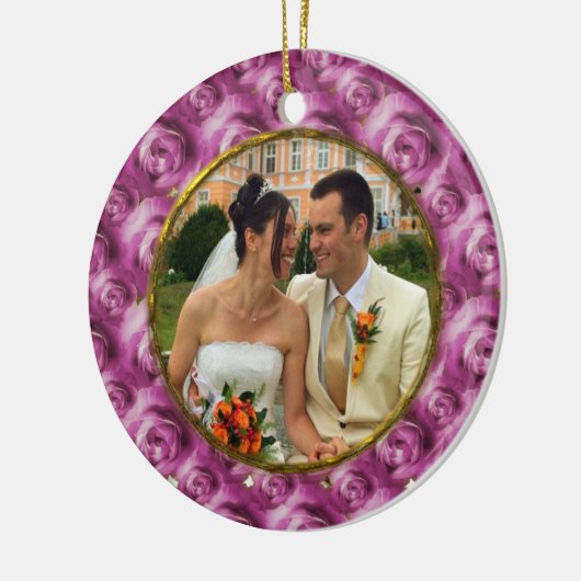 Rosen Keramikornament (Links)